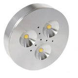 Aluminium Puck Ceiling Fixture LEDs - 12Vdc or 48Vdc