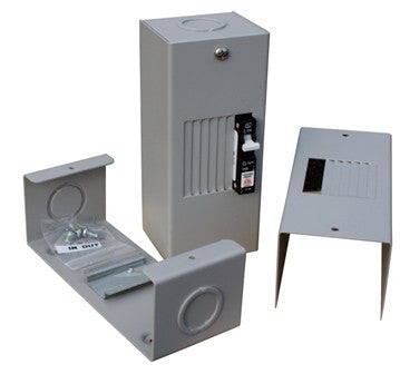 MidNite Big Baby Box - General Use aluminum enclosure for 1 - 4 DIN type breakers